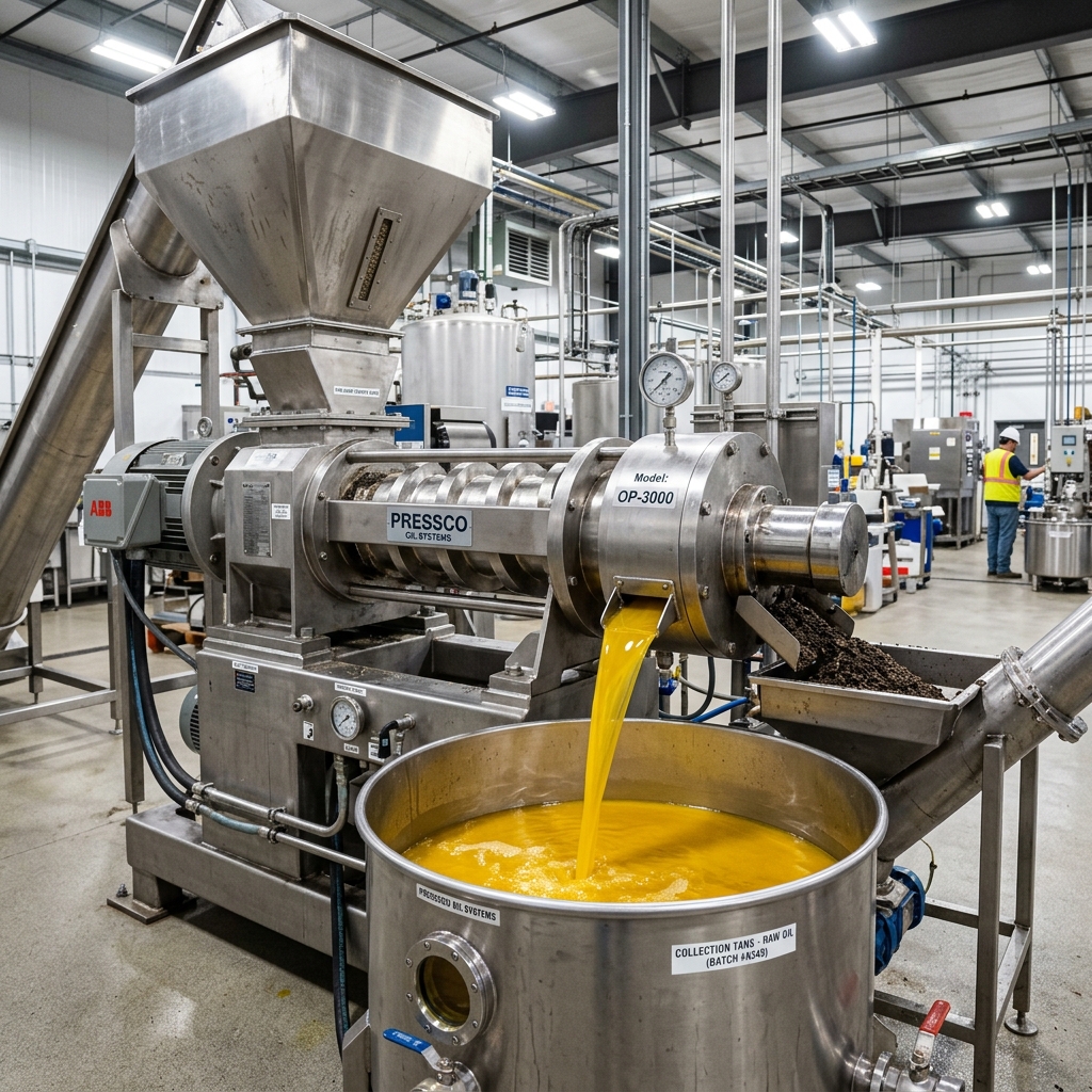 Edible Oil Extraction Plant