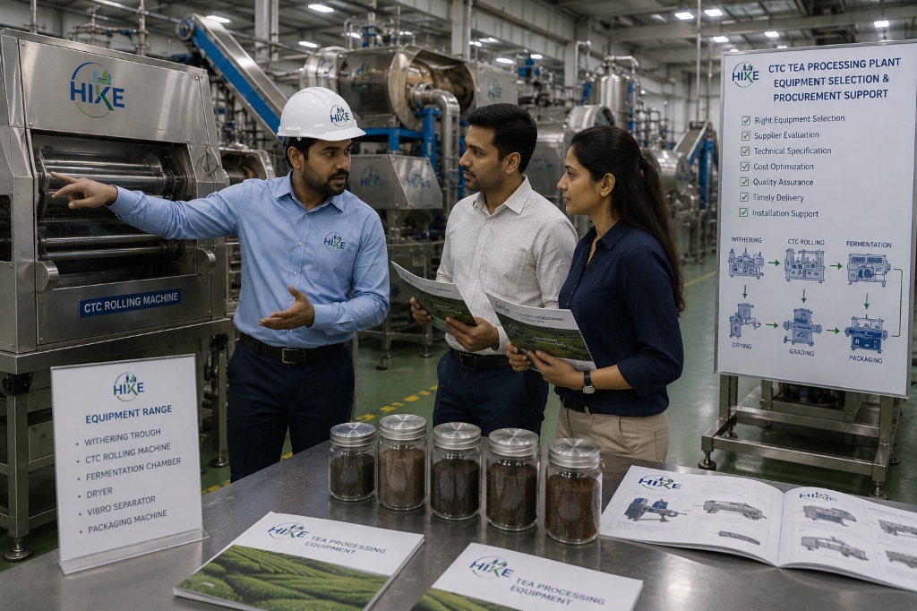 Machinery Selection & Procurement