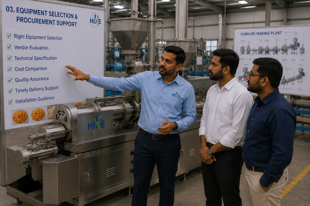 Machinery Selection & Procurement